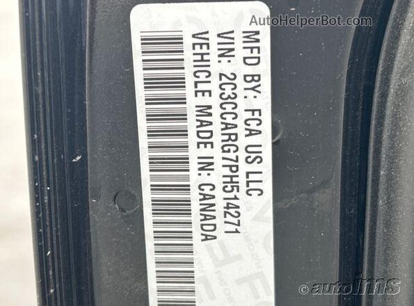 2C3CCARG7PH514271 2023 CHRYSLER 300  Առջևի ձախ երեք քառորդ տեսարան
