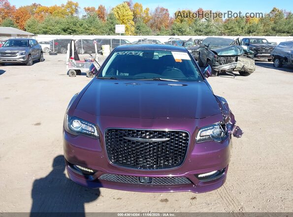 2C3CCARGXMH516446 2021 CHRYSLER 300 Purple Вид щитка приладів