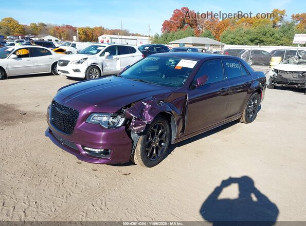 2C3CCARGXMH516446 2021 CHRYSLER 300 Purple Передня ліва чверть