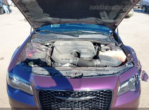 2C3CCARGXMH516446 2021 CHRYSLER 300 Purple Вид ззаду