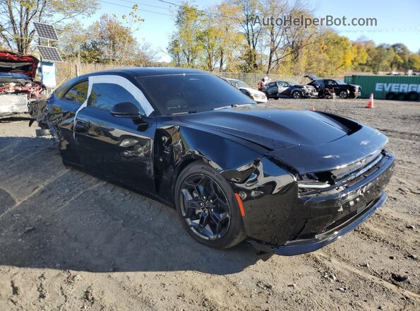 2C3CDBCK9SR543354 2025 DODGE CHARGER Black Передня права чверть