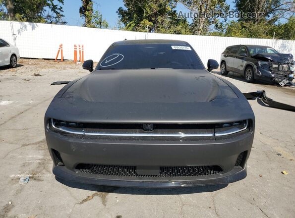 2C3CDBDK6SR210334 2025 DODGE CHARGER Black Вид спереду