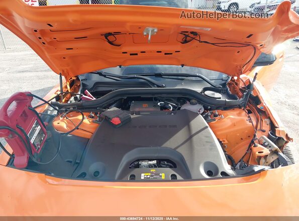 2C3CDBDK6SR559476 2025 DODGE CHARGER Orange უკანა ხედი