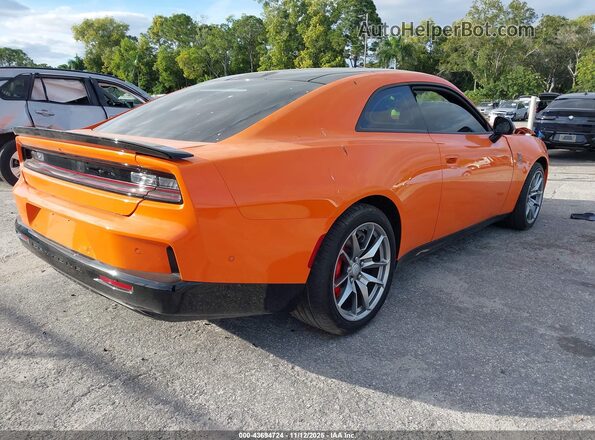 2C3CDBDK6SR559476 2025 DODGE CHARGER Orange უკანა მარჯვენა