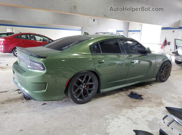 2C3CDXGJ0MH503932 2021 DODGE CHARGER Green უკანა მარჯვენა