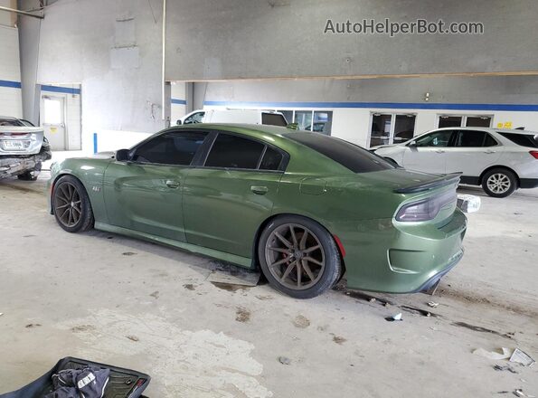 2C3CDXGJ0MH503932 2021 DODGE CHARGER Green უკანა მარცხენა