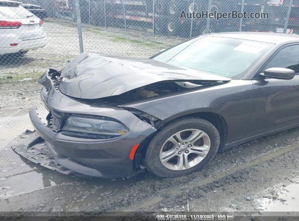 2C3CDXBG0GH121173 2016 DODGE CHARGER Серый Передняя левая четверть