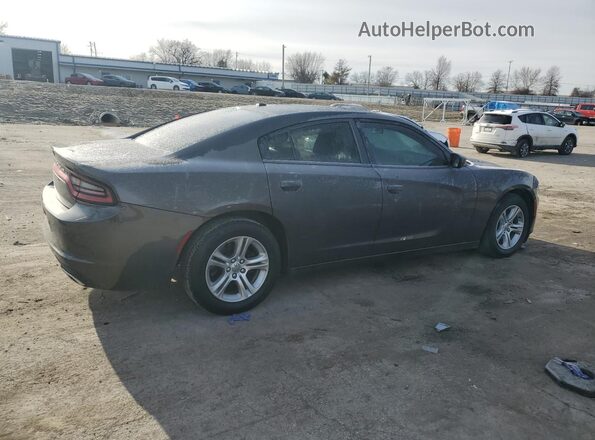 2C3CDXBG0LH207318 2020 DODGE CHARGER Gray Trasero derecho