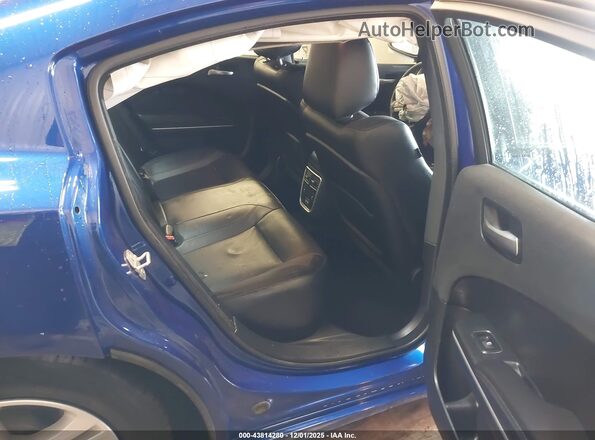 2C3CDXBG0NH182794 2022 DODGE CHARGER Blue VIN კოდის სტიკერის ხედი