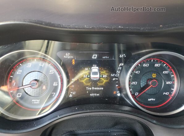 2C3CDXBG1NH197370 2022 DODGE CHARGER White Instrument cluster view