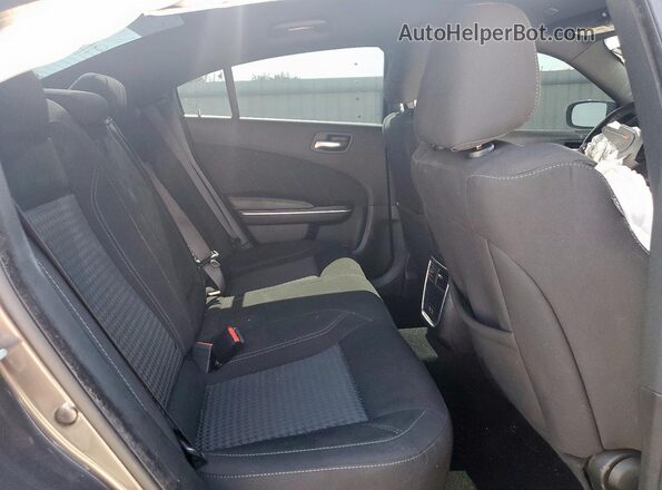 2C3CDXBG1PH702861 2023 DODGE CHARGER Charcoal Vista de los asientos traseros