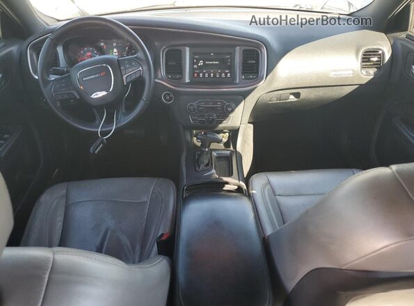 2C3CDXBG2JH336660 2018 DODGE CHARGER Серый Вид панели приборов