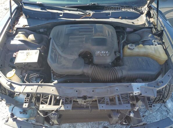 2C3CDXBG2JH336660 2018 DODGE CHARGER Серый Вид задней части салона