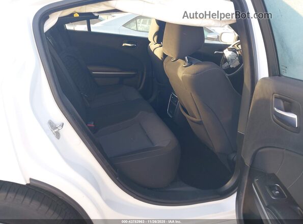 2C3CDXBG2NH219506 2022 DODGE CHARGER White Vista de la etiqueta del VIN