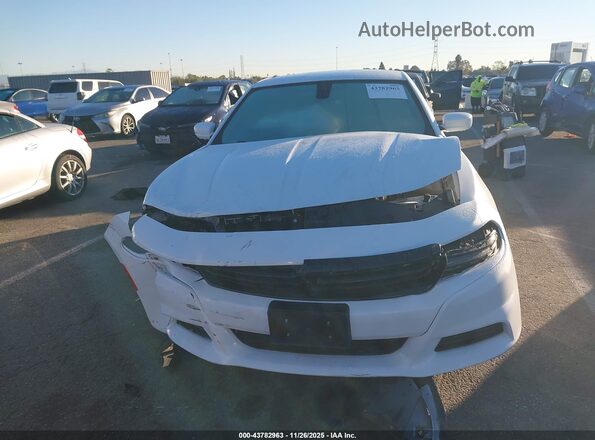 2C3CDXBG2NH219506 2022 DODGE CHARGER White Vista del salpicadero