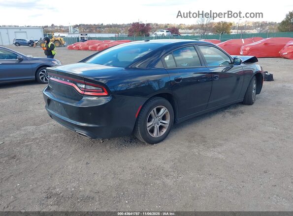 2C3CDXBG2NH258919 2022 DODGE CHARGER Black Tył prawy