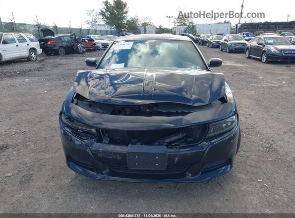 2C3CDXBG2NH258919 2022 DODGE CHARGER Black Widok zestawu wskaźników