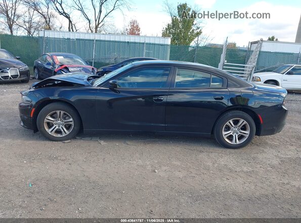 2C3CDXBG2NH258919 2022 DODGE CHARGER Black Widok wnętrza 360 stopni