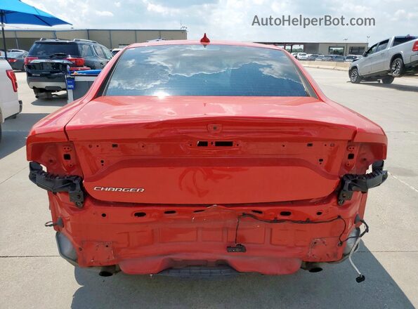 2C3CDXBG3PH653677 2023 DODGE CHARGER Красный Вид сзади