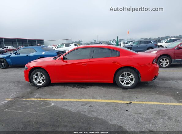 2C3CDXBG4NH266374 2022 DODGE CHARGER Красный Панорамный вид салона 360°