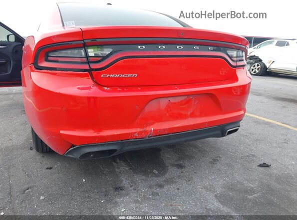 2C3CDXBG4NH266374 2022 DODGE CHARGER Красный Вид спереди