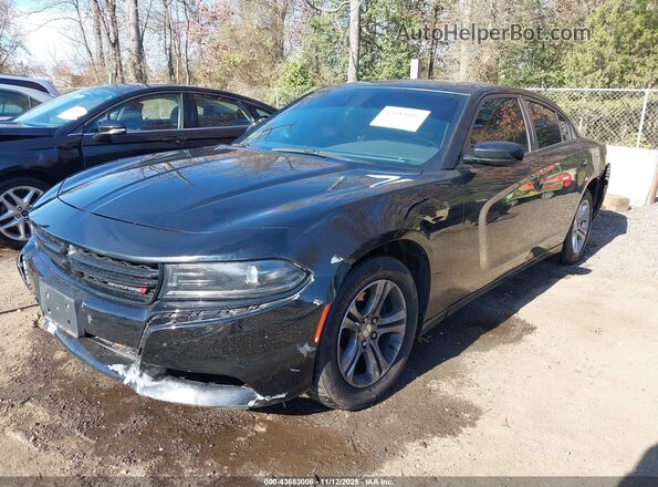 2C3CDXBG6NH152943 2022 DODGE CHARGER Черный Передняя левая четверть