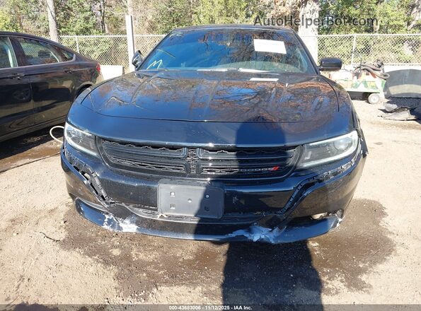 2C3CDXBG6NH152943 2022 DODGE CHARGER Черный Вид спереди