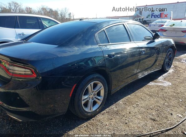 2C3CDXBG6NH152943 2022 DODGE CHARGER Черный Задняя правая четверть