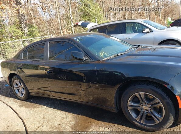 2C3CDXBG6NH152943 2022 DODGE CHARGER Черный Вид задней части салона
