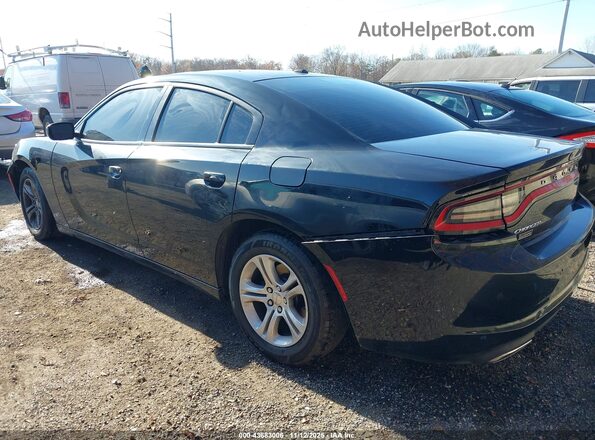 2C3CDXBG6NH152943 2022 DODGE CHARGER Черный Задняя левая четверть