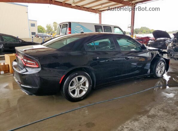 2C3CDXBG6NH165739 2022 DODGE CHARGER Черный Задняя правая четверть