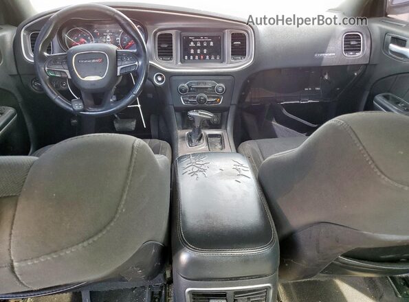 2C3CDXBG7KH709712 2019 DODGE CHARGER Silver Widok deski rozdzielczej