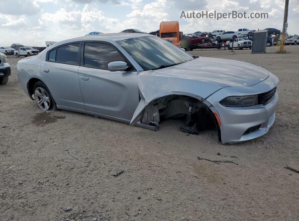 2C3CDXBG7KH709712 2019 DODGE CHARGER Silver Przód prawy