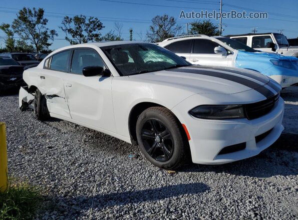 2C3CDXBG7LH223466 2020 DODGE CHARGER White Передня права чверть