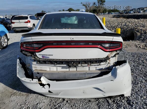 2C3CDXBG7LH223466 2020 DODGE CHARGER White Вид ззаду