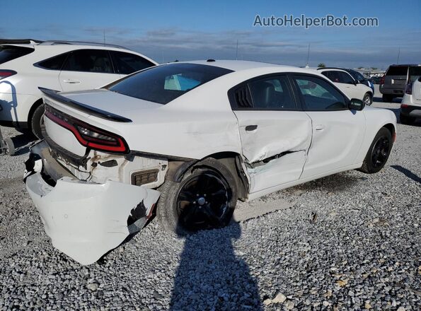 2C3CDXBG7LH223466 2020 DODGE CHARGER White Задня права чверть