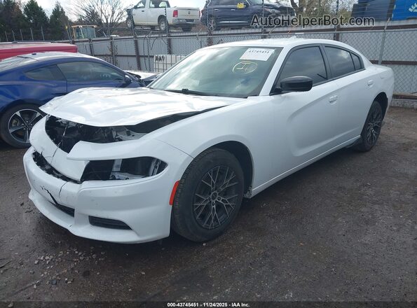 2C3CDXBG7PH568650 2023 DODGE CHARGER White Przód lewy