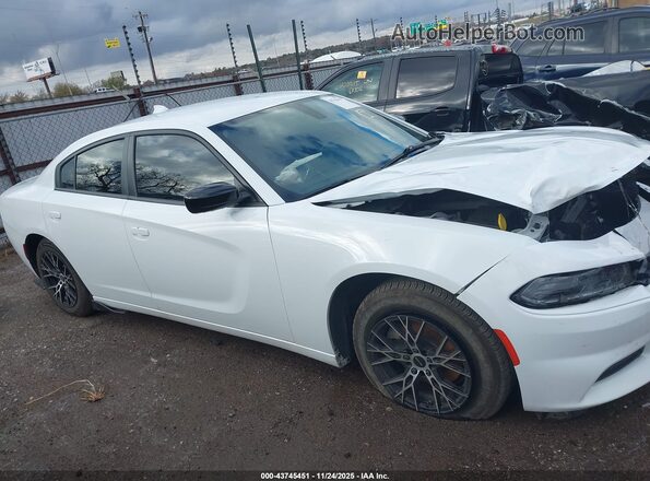 2C3CDXBG7PH568650 2023 DODGE CHARGER White Widok wnętrza 360 stopni