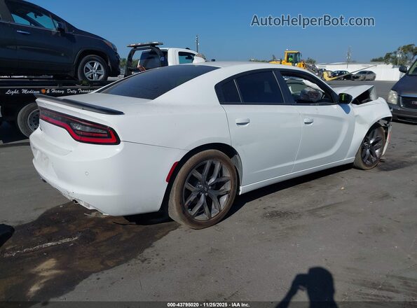 2C3CDXBG7PH604045 2023 DODGE CHARGER White Trasero derecho