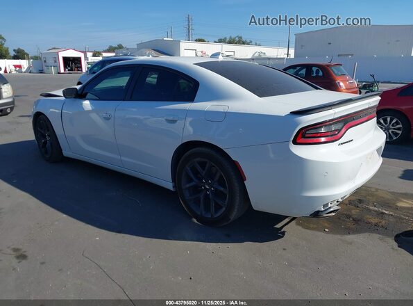 2C3CDXBG7PH604045 2023 DODGE CHARGER White Trasero izquierdo