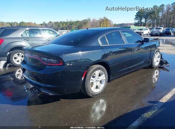 2C3CDXBG8NH152698 2022 DODGE CHARGER Black Задня права чверть