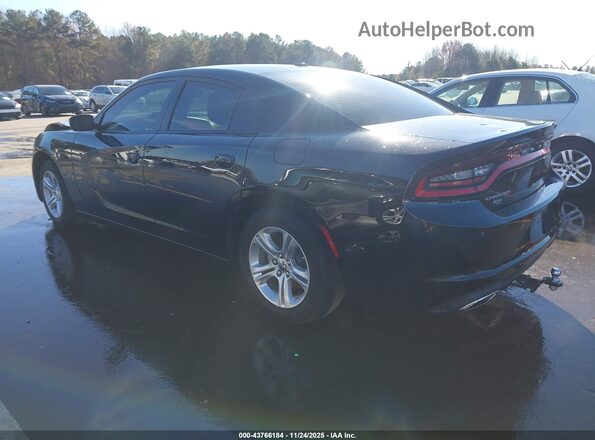 2C3CDXBG8NH152698 2022 DODGE CHARGER Black Задня ліва чверть
