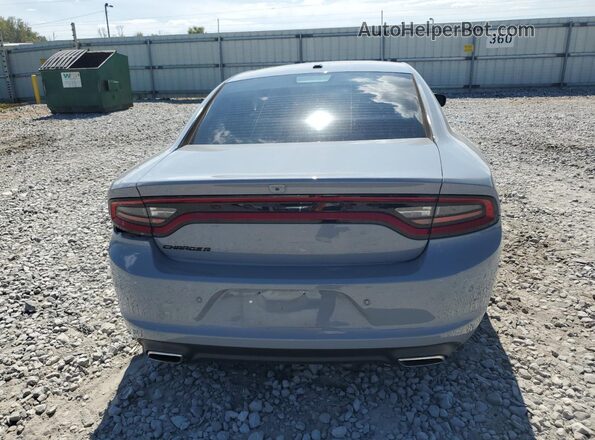 2C3CDXBG9LH195864 2020 DODGE CHARGER Серый Вид сзади