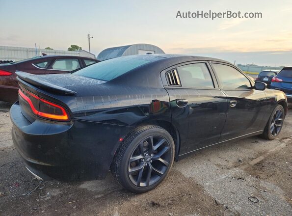 2C3CDXBG9LH233125 2020 DODGE CHARGER Black Հետևի աջ