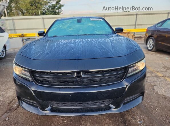 2C3CDXBG9LH233125 2020 DODGE CHARGER Black Դիմացի տեսք