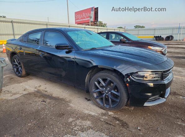 2C3CDXBG9LH233125 2020 DODGE CHARGER Black Առջևի աջ
