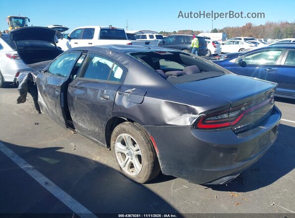 2C3CDXBGXLH160640 2020 DODGE CHARGER Gray Հետևի ձախ