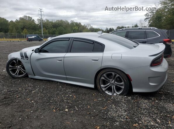 2C3CDXCT0LH159895 2020 DODGE CHARGER Silver Հետևի ձախ