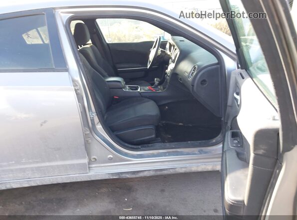 2C3CDXCT1GH339621 2016 DODGE CHARGER Silver წინა სალონის ხედი