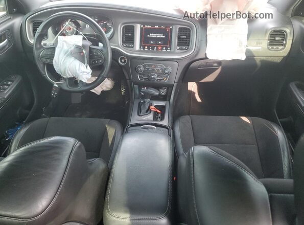 2C3CDXCT1NH190396 2022 DODGE CHARGER Blue Вид панелі приладів
